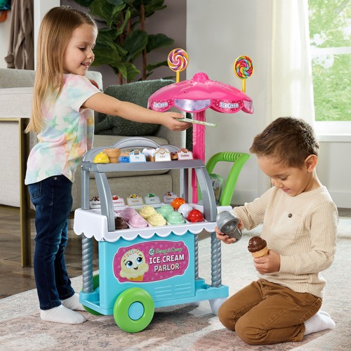 LeapFrog Scoop & Learn Ice Cream Parlor | Ice Cream Cart | Ice Cream Shop | Role Play ice Cream Toy | 3 years+